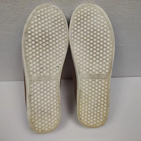 Vionic Sunny Brinley Brown Suede Sneakers Womens 10 - Picture 7 of 11